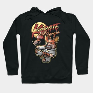 Karate Corgis Hoodie